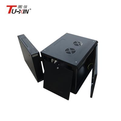 4u Comms Cabinet Wall Mount Data Rack 60KG Loading Capacity With Two Ventilation Holes