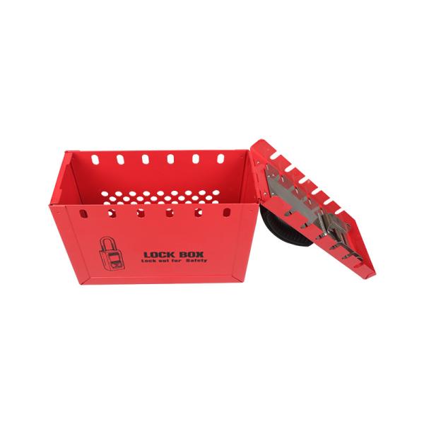 Firm Safety Lockout Kit With Stainless Steel Collapsible Handle Design