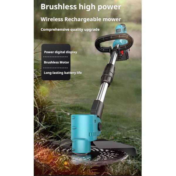 9 дюймовый бесстыкочный электрический садовый газонокосилка 500 Вт с дисплеем питания