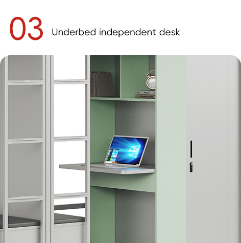 Colores frescos, gran privacidad personalización y alta seguridad del dormitorio de estudiantes mesa de cama