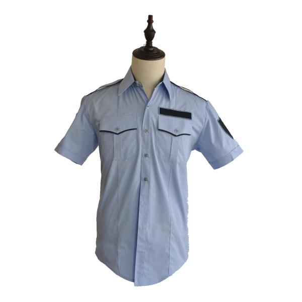 Быстро сухие профессиональные формы работы длиной/короткие рукави охраняют равномерную рубашку