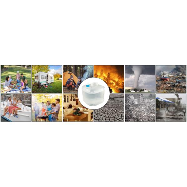 Multifunctional Outdoor Fishing Bucket Car Washing Portable Folding Collapsible Water Bucket