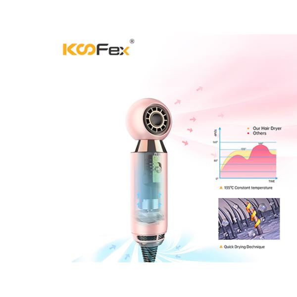 Портативная машинка перемещения салона безлистного фена для волос домочадца 220V быстрая суша мини