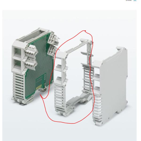 Снабжение жилищем PLC PA66 UL94V-0 для PCB с терминальными блоками