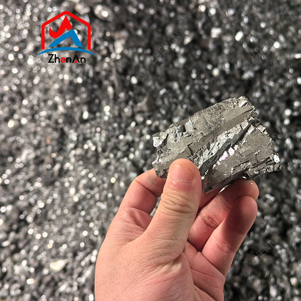 High Purity Ferro Vanadium FeV 75 Metallic Silver Lumps for Steel Deoxidation and Alloying