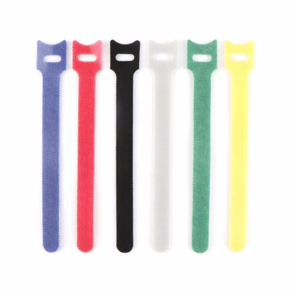 Multicolor Reusable Cable Management Ties 150mm Electrical Cable Accessories Straps