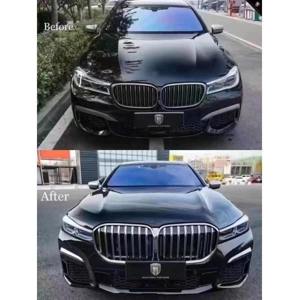 Revamped BMW 7 Series F02 G12 Body Kit With Through Taillight Standard Year 2007-2012