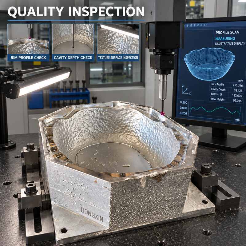 Custom P20 Tool Steel Melamine Compression Mold with Precision CNC Machining for Tableware Production