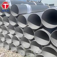 GB/T 12771 S30210 Tubo austenítico de aço inoxidável soldado com resistência elétrica para transporte de fluidos
