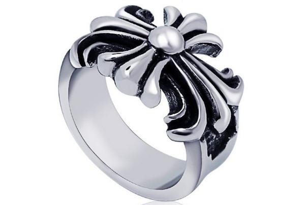 Cross pattern fashion rings for men and women right Zhi-long mark Nanjie
