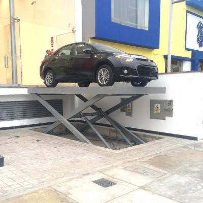 Car Hydraulic Lift 3m 4.5m 6m Scissor Car Lift For Home Garage