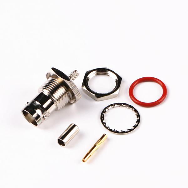 Male Antenna Coax BNC Connectors Crimp BNC Pin Connector Easy to Use