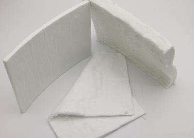 1.5m Width Glass Fiber Needle Mat , Fire Resistant High Silica Needle Mat