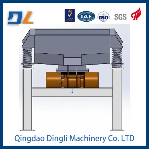 Zs4910 Plastic Coated Sand Sieving Machine