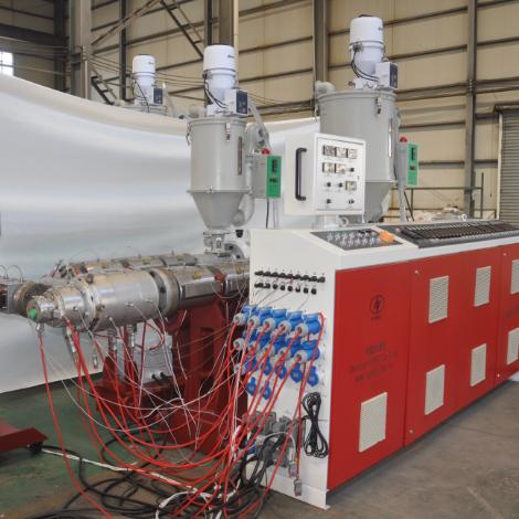 Shenzhen HYPET extrudeuse à vis unique à haut rendement pour la ligne d'extrusion de tuyaux PPR
