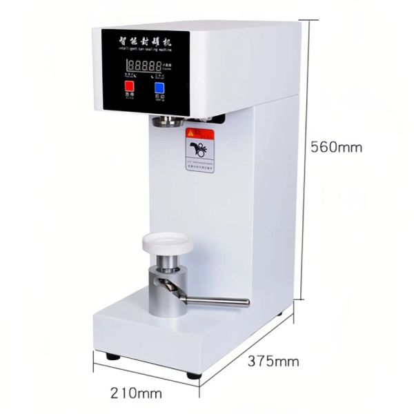Customized Intelligent Can Sealing Machine 220V 50Hz Semi Automatic Can Sealer