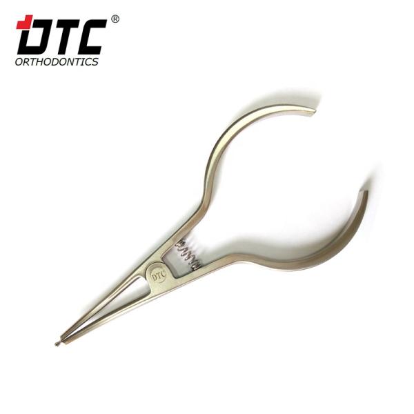 3- DTC Orthodontic Dental Elastic Stainless Steel Standard Expanding Elastic Separating Rings Pliers