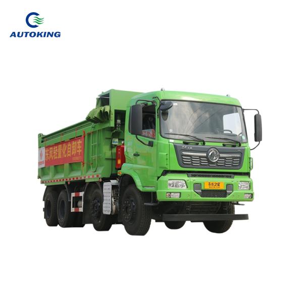 ACC Cruise Control 8*4 Dongfeng Diesel Engine Dump Truck for Urban Construction Slag