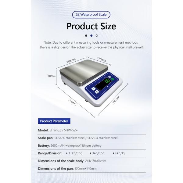 Product Idea 2024 304 Stainless Steel Balance Scale 6KG Maximum Range Unit lb oz g