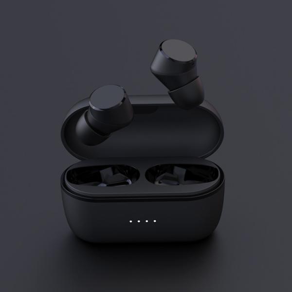 Bean Style 5.0 Black Bluetooth Earphones , MFB IPX6 Laptop Bluetooth Earphones