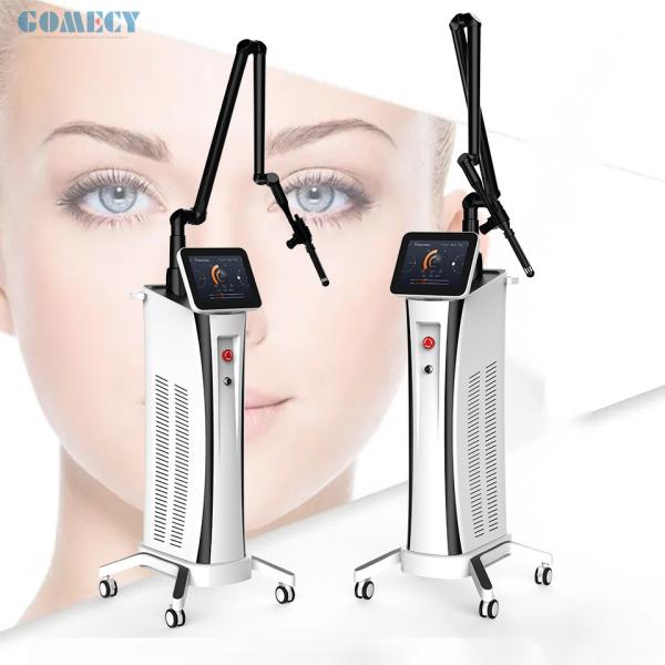 60 Вт фракционная обработка CO2 лазерная машина по омоложению кожи 10600nm