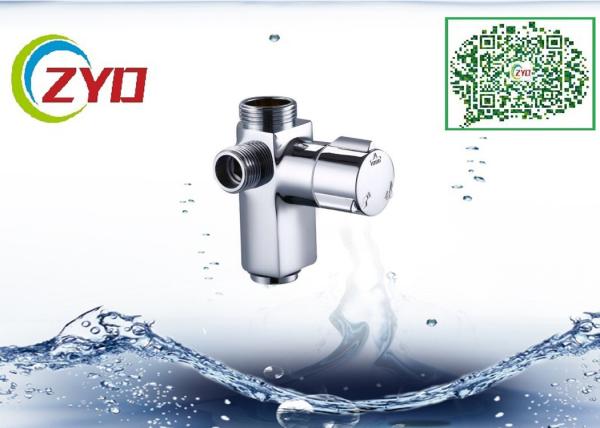 1/2MX1/2MX1/2M Three Ways Shower Water Separator Brass Faucet Diverter Valve