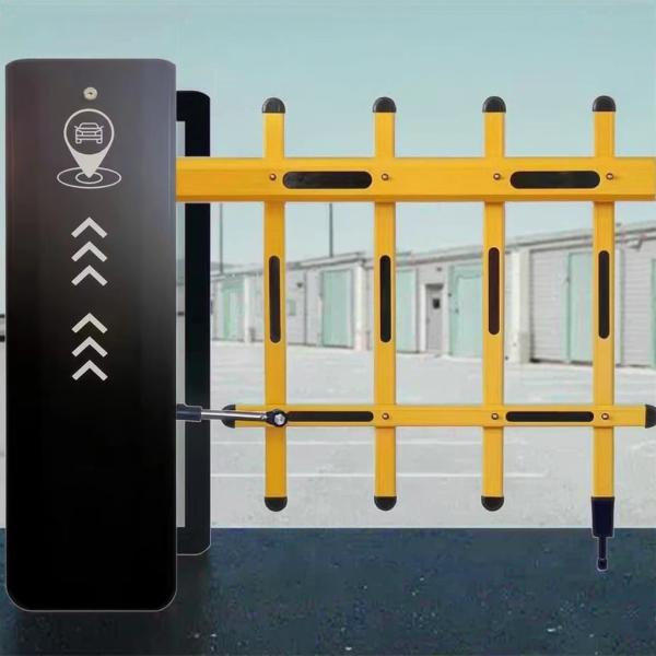 VIP Parking Barrier Gate with RFID Access Control - Folded Arm Design
