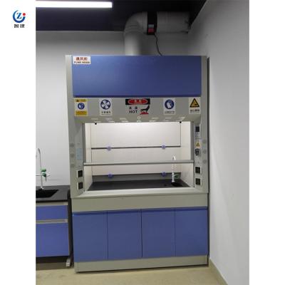 High Airflow Laboratory Exhaust Hood , Safety Acid Resistant Lab Fume Hood