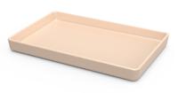 Hotel biodegradable Eco Friendly Serving Trays  smooth surface