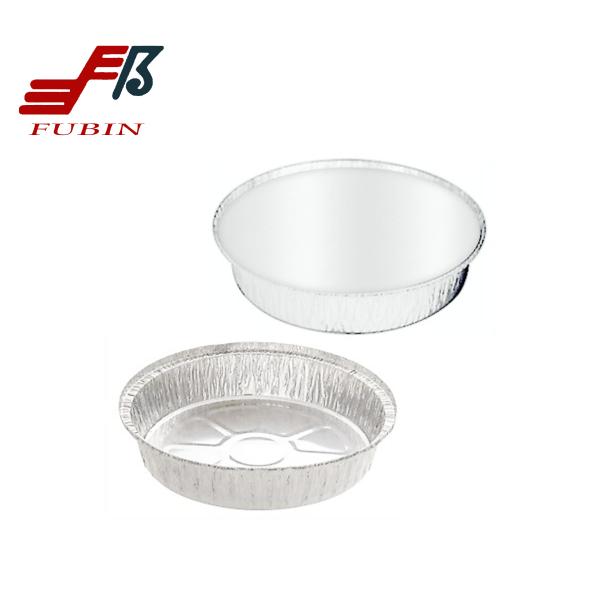 Restaurant Kitchen 7 Inch Round Foil Pizza Pie Pan With Lid