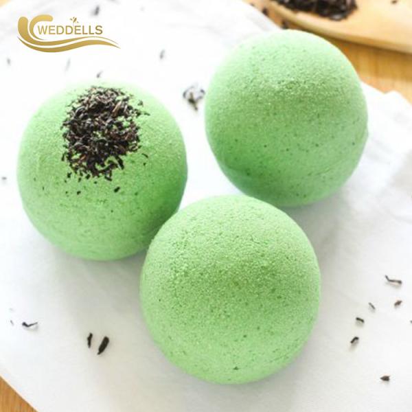 Custom Natural Organic Sea Salt Handmade Bath Bombs For Exfoliation  ISO9001