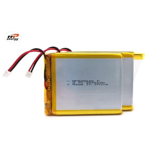 Батарея полимера лития принтера 525060 2000mAh 3.7V Bluetooth наивысшей мощности беспроводная