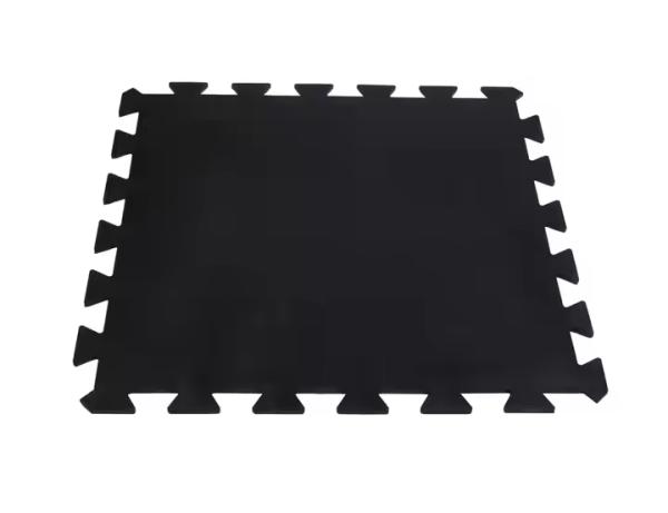 Grid Gym Mat Interlocking Design Anti Fatigue Anti slip Resilient Gym Flooring