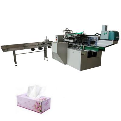 Os folhetos dobram a máquina de embalagem automática Xinyun da caixa da caixa 7.5KW