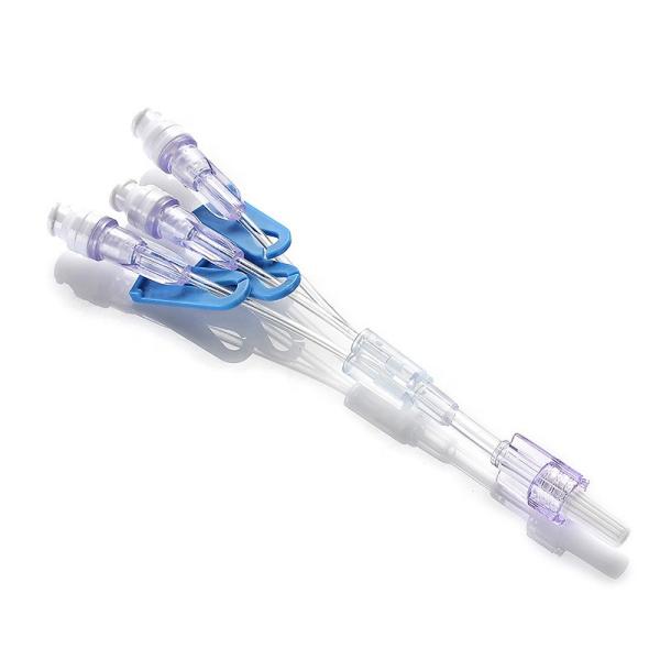 1 2 descartáveis infusão livre da agulha de 3 maneiras ajustaram o tubo da infusão dos adaptadores IV de Needleless