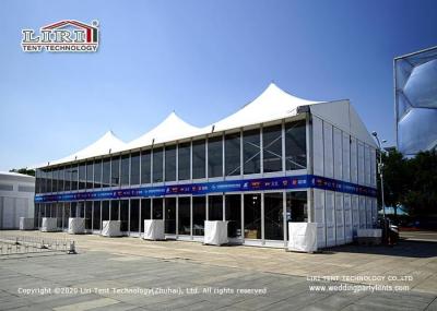 ABS Wall 40m Width Double Decker Tents For VIP Lounge