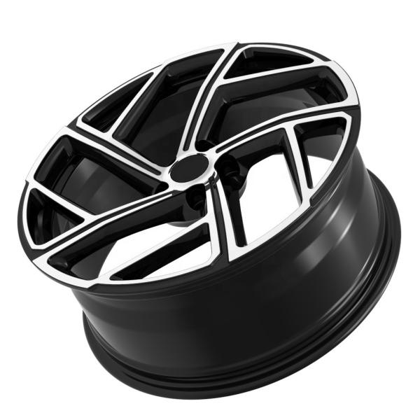 Centerlock type bright colour painting Forged Custom Wheels 18 19 Inch With Black Machine Face rims