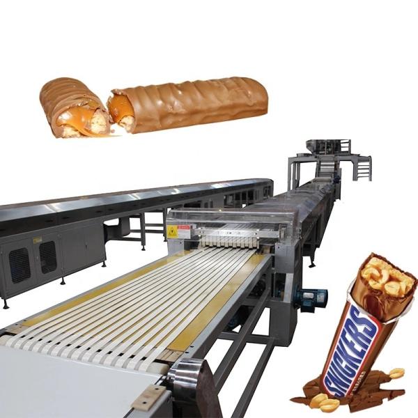 Healthy Snack Stainless Steel Chocolate Bar Production Line