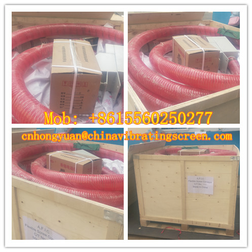 flexible roller conveyor for bulk materials