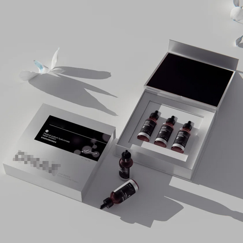 Custom Luxury Hyaluronic Acid Cosmetic Gift Box Wholesale Manufacturer