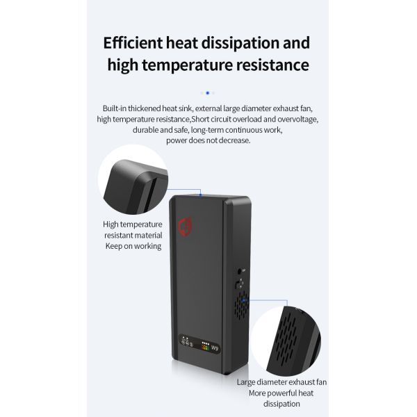 Handheld WIFI Repeater Built In 3 Antennas Signal Amplifier Booster 5.2G 5.8G 2.4G