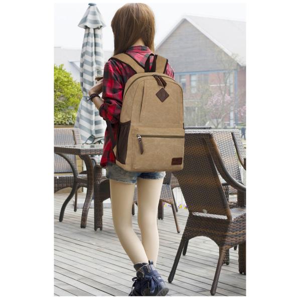 Store More Hot Sale Beautiful Bookbag Canves Backpacks