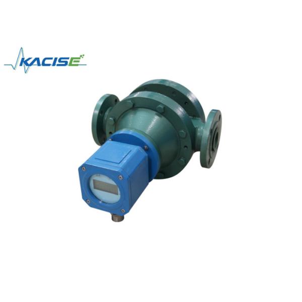 Cast Iron Material 0.5% Accuracy Oval Gear Flowmeter for Fuel Oil Measurement