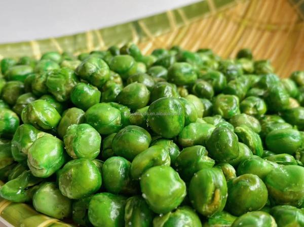 Palm Oil Organic Dried Green Peas Semi Soft Dried Salted Peas