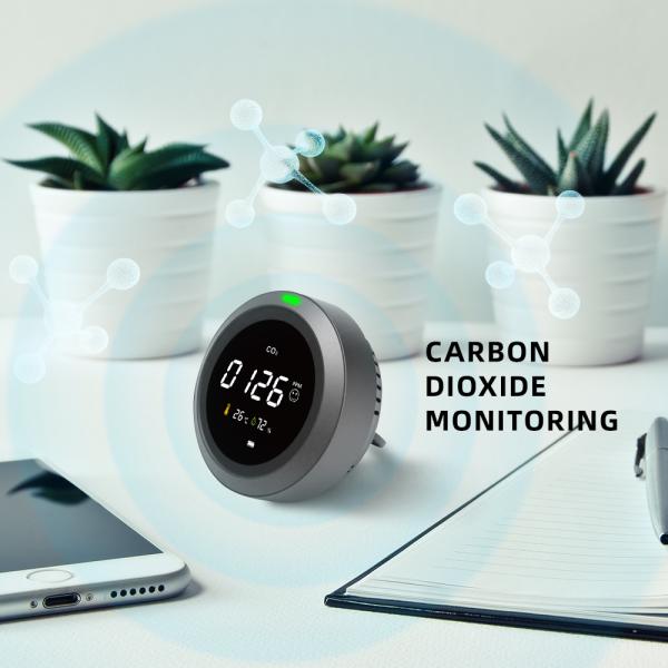 метр PPM СО2 5000ppm, детектор углекислого газа PTH-5