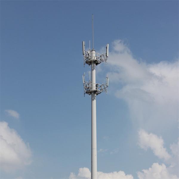 Monopole autonome 100' Tour de télécommunications Antenne Types de communication Monopole tubulaire Tour