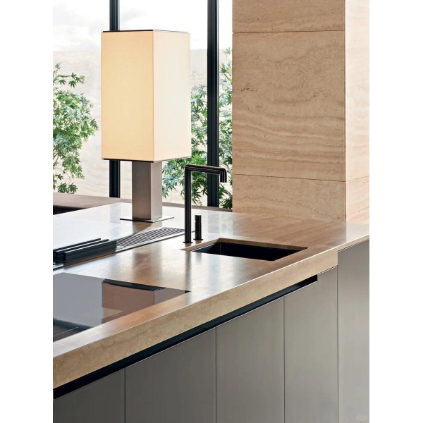Modern Space Saving Kitchen Cabinet Island for Small Apartment with Corner Solution Pull Pantry Design Maximize Storage Capacity