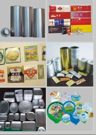 Thickness 0.009-0.03 mm Jumbo Roll Industrial Aluminum Foil For Wrapping Materials