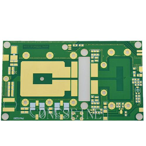 Arlon TC350 Microwave Radio RF PCB Board 0.8mm Immersion Gold
