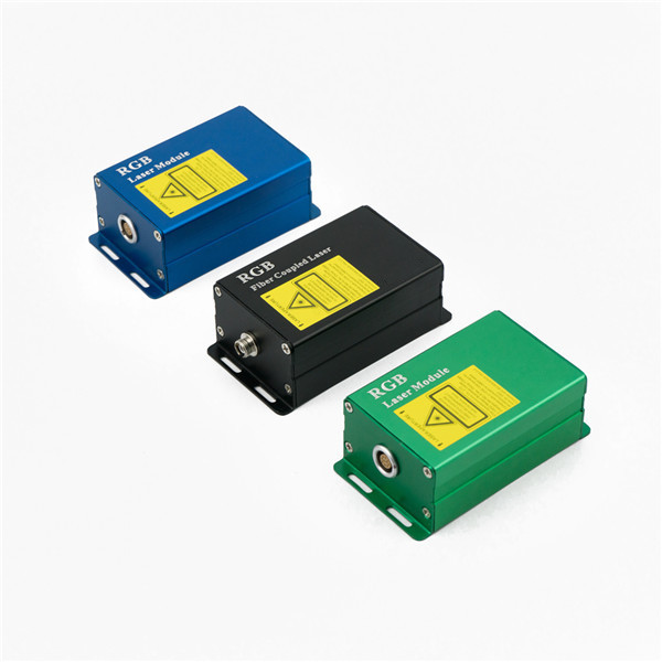 Fiber Coupled RGB 635nm 520nm 450nm DPSS Laser Module
